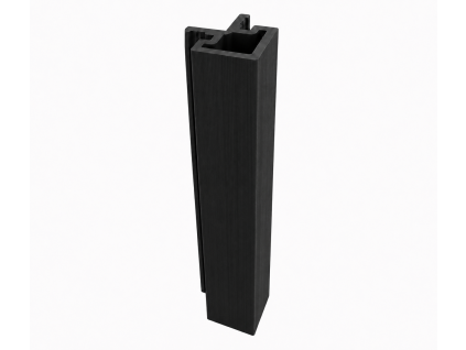 Rohový profil pro WPC G panel, BLACK