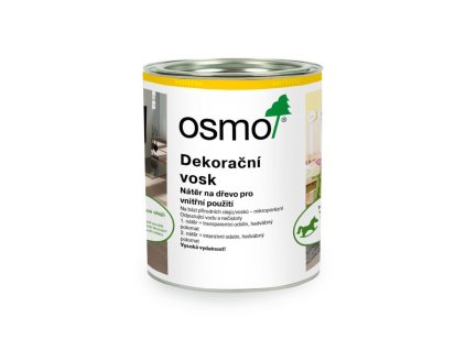 Osmo Dekorační vosk Intenzivní 3132 | Šedobéžová (krycí) |  Bezpečná pro děti