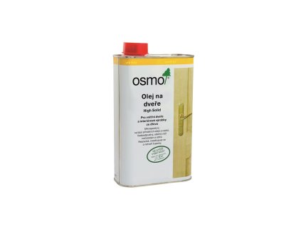 Nátěr na interiérové dveře Osmo 3033 Naturel (1 L) | Pro přirozený vzhled | Odolný proti otiskům