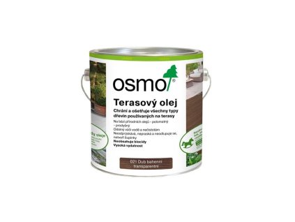 Osmo Terasový olej 021 | Dub bahenní (šedohnědý) | Ochrana terasového dřeva