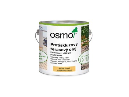 Protiskluzový terasový olej 430 Osmo | Pro bezpečné dřevěné terasy | Finální nátěr