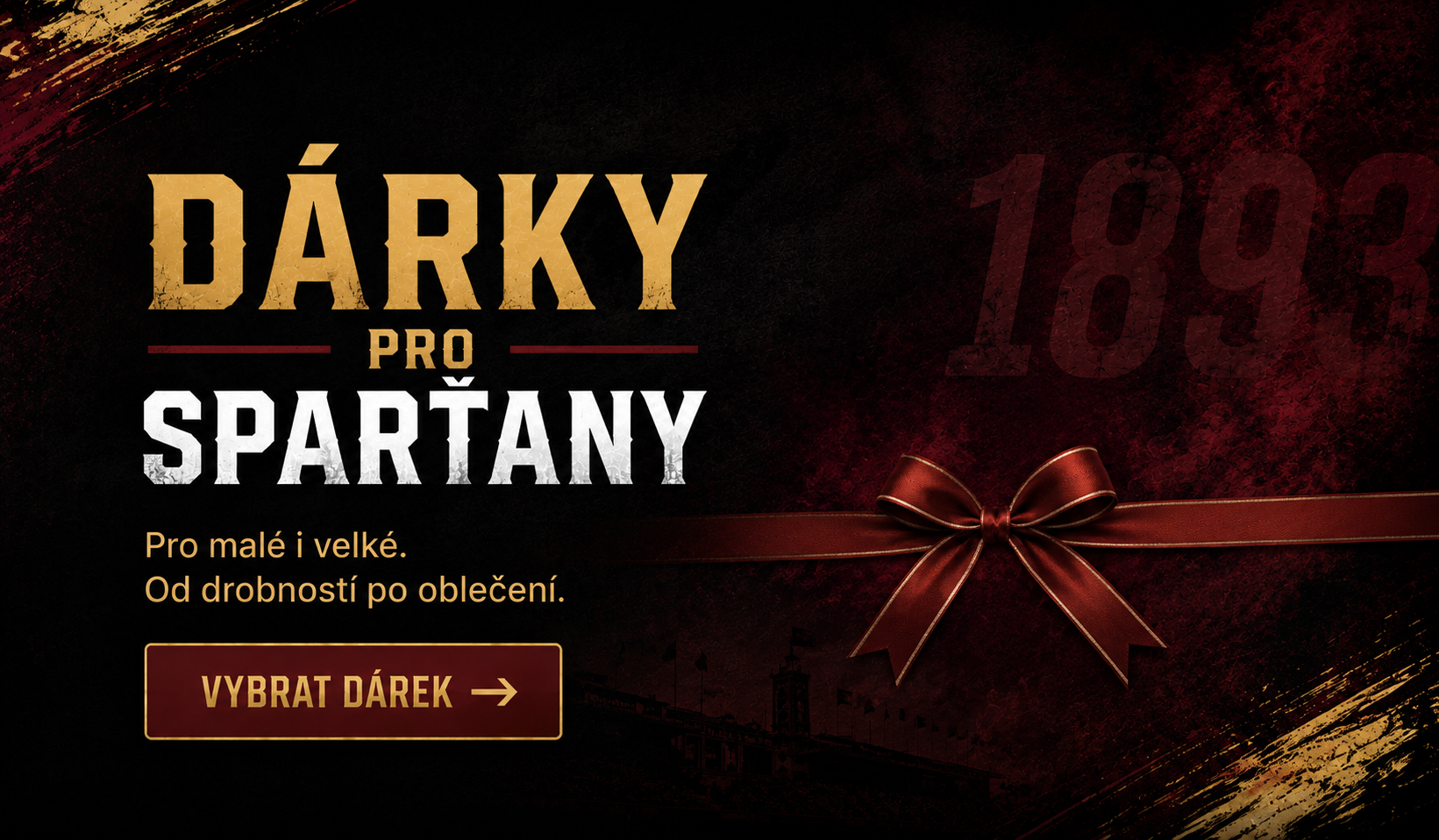 Dárky pro sparťany