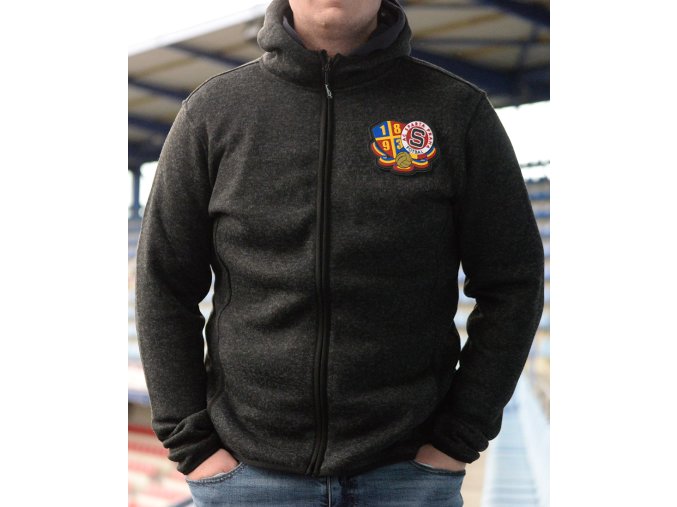 Fleecová mikina - Sparťanské znaky