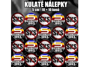 kulaté nálepky rd