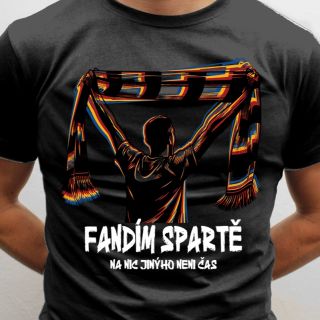 Mrkněte na nové tričko! Fandím Spartě, na nic jinýho neni čas!. Skladem máme všechny velikosti až do 5XL! Cena je 390,- Kč...