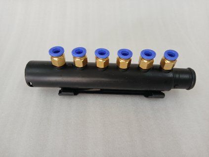 Divertor 8mm - 6 vývodov
