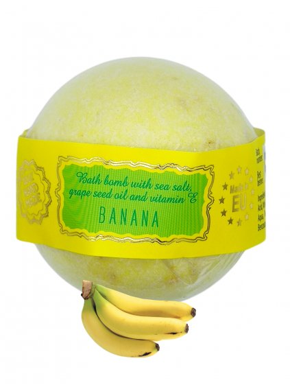 Šumivá bomba do koupele - Banán 145g
