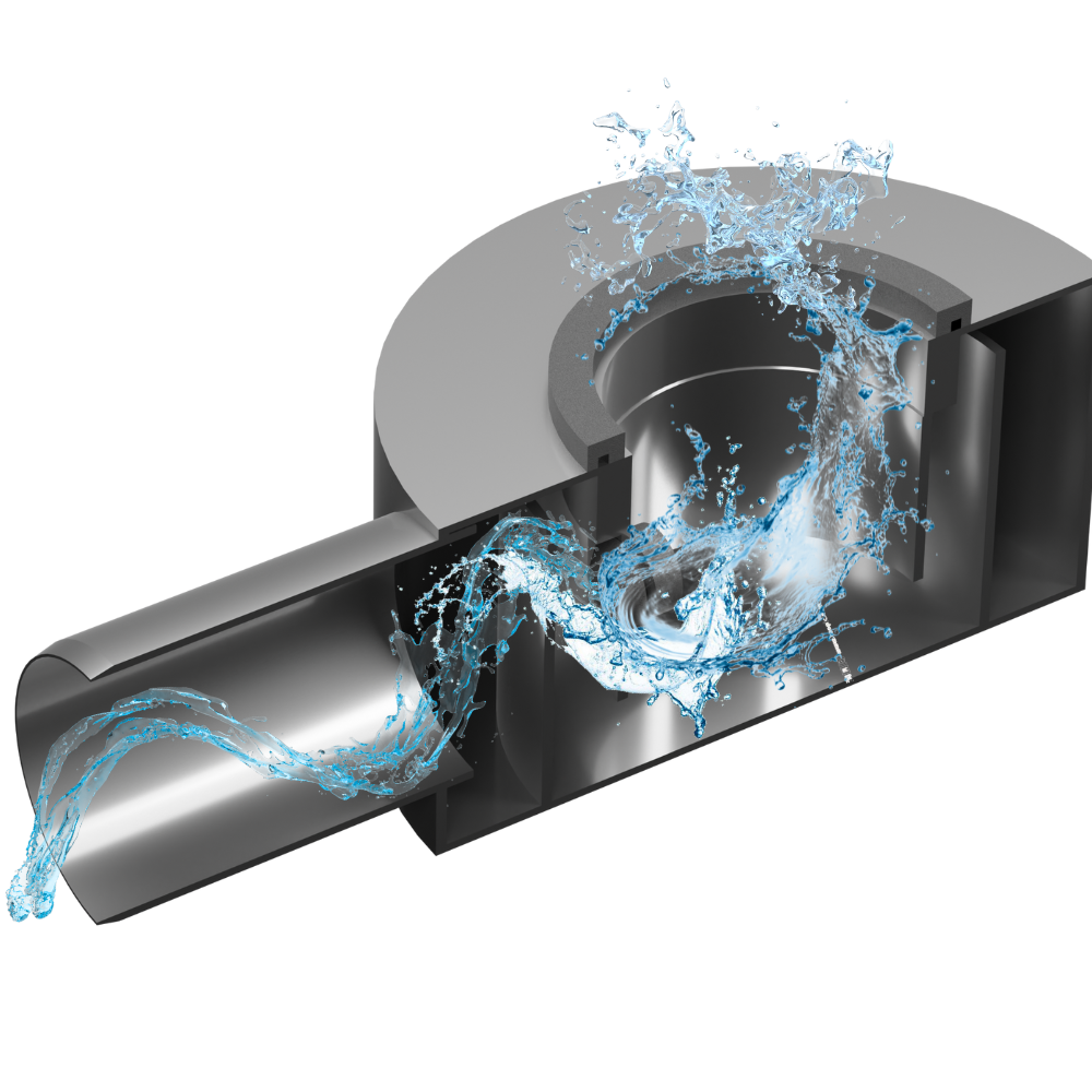 Celonerezový sifon 60 l/min