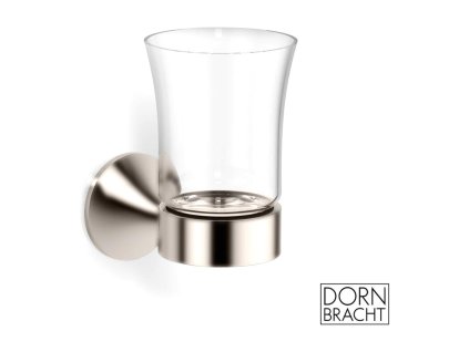 DORNBRACHT Dorbracht Vaia - Držák na sklenici se sklenicí, matná platina 83400809-06