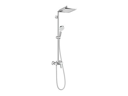 Hansgrohe Crometta E Showerpipe 240 1jet s pákovou baterií, chrom 27284000
