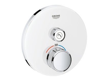 GROHE Grohtherm SmartControl - Termostat pro podomítkovou instalaci s jedním ventilem, měsíční bílá/chrom 29150LS0