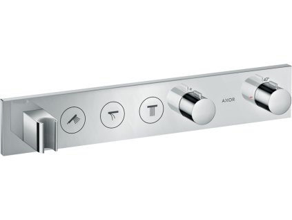 AXOR ShowerSolutions Modul termostatu Select 530/90 s podomítkovou instalací, pro 3 spotřebiče, chrom 18356000