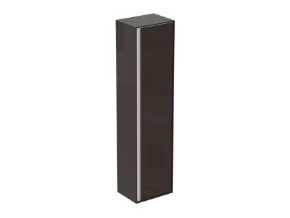 Ideal Standard Connect Air - Vysoká skříňka 1600 mm, reverzibilní dvířka, tmavá hnědá E0832VY