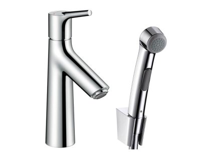 Hansgrohe Talis S Páková umyvadlová baterie s ruční sprchou Bidette a sprchovou hadicí 160 cm, chrom 72290000