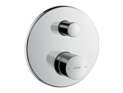 AXOR Uno Páková vanová baterie s podomítkovou instalací, s rukojetí Zero, chrom 45405000