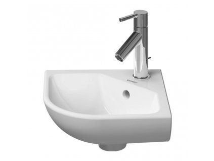 Duravit ME by Starck - rohové umývátko, 43x38 cm, 0722430000