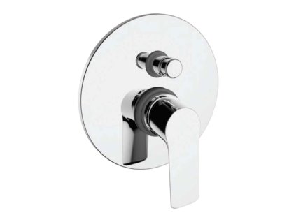 Teorema Up - vanová baterie pod omítku, komplet, chrom 9U010