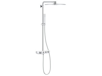 GROHE Euphoria SmartControl System 310 Cube Duo - Sprchový systém s termostatem na zeď, měsíční bílá 26508LS0