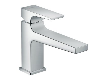 Hansgrohe Metropol Umyvadlová baterie 100 s plnou pákou a odtokovou soupravou Push-Open, chrom 32502000