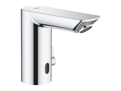GROHE Bau Cosmopolitan E - Infračervená elektronická umyvadlová baterie 1/2" se směšovacím zařízením a nastavitelným omezovačem teploty, Chrom 36451000