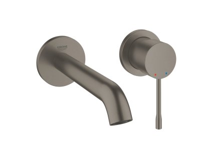 GROHE Essence - Umyvadlová dvouotvorová baterie, velikost M, kartáčovaný Hard Graphite 19408AL1