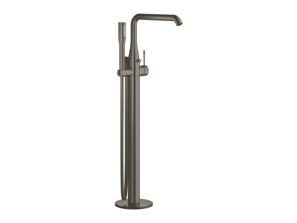 GROHE Essence - Páková vanová baterie, DN 15, montáž do podlahy, kartáčovaný Hard Graphite 23491AL1