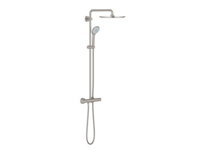GROHE Euphoria System 310 - Sprchový systém s termostatem na zeď, SuperSteel 26075DC0
