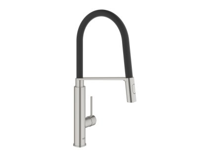 GROHE Concetto - Páková dřezová baterie, DN 15, SuperSteel 31491DC0