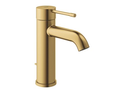 GROHE Essence - Páková umyvadlová baterie DN 15, velikost S, kartáčovaný Cool Sunrise 23589GN1