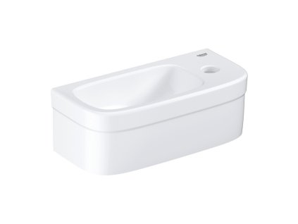 GROHE Euro Ceramic - Mini umývátko 37 cm s PureGuard, alpská bílá 3932700H