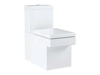 GROHE Cube Ceramic - Stojící mísa pro kombi WC, alpská bílá 3948400H
