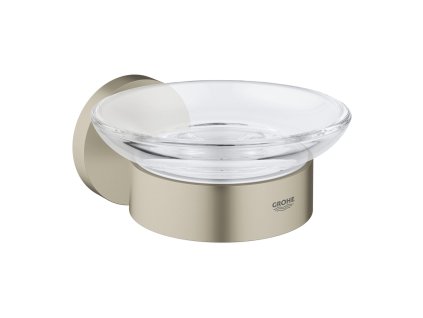GROHE Essentials - Miska na mýdlo s držákem, kartáčovaný nikl 40444EN1