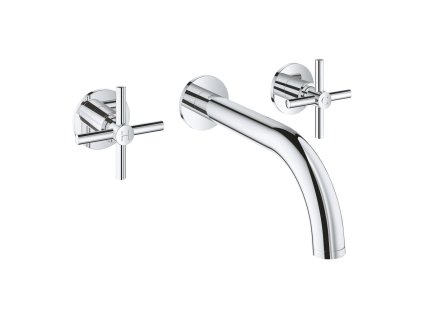 GROHE Atrio - Umyvadlová tříotvorová baterie, Chrom 20164003