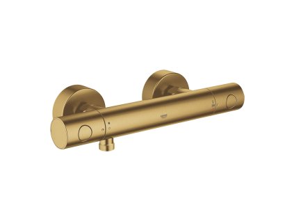 GROHE Grohtherm 1000 Cosmopolitan M - Termostatická sprchová baterie, DN 15, kartáčovaný Cool Sunrise 34065GN2