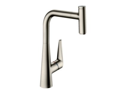 Hansgrohe Talis Select M51 kuchyňská páková baterie 300, vytahovatelný výtok, 1jet, vzhled nerezu 72821800