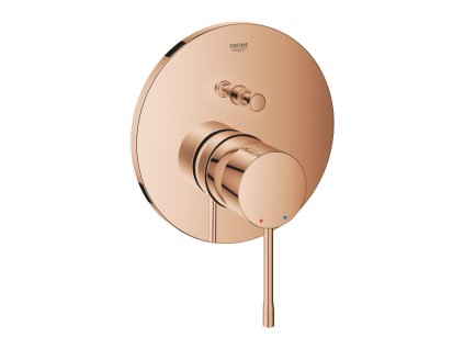GROHE Essence - Páková baterie s dvousměrným přepínačem, Warm Sunset 24058DA1