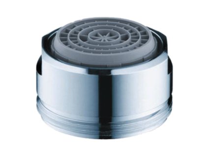 Hansgrohe - perlátor M24 x 1 s omezovačem průtoku 7 l / min, satinox 13085810