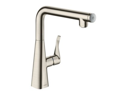 Hansgrohe Metris Select M71 kuchyňská páková baterie 260, 1jet, vzhled nerezu 14847800