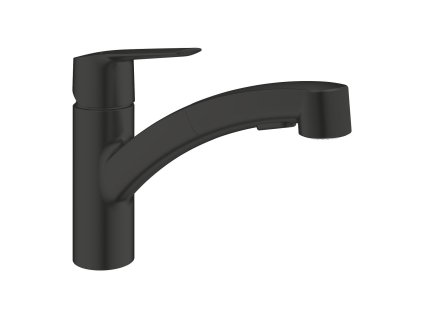 GROHE Start - Páková dřezová baterie, DN 15, matná černá 303072431