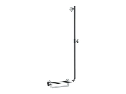 Hansgrohe Unica sprchová tyč Comfort 110 cm pravá verze, bílá/chrom 26404400