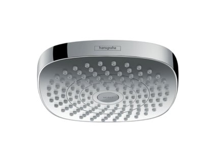 Hansgrohe Croma Select E horní sprcha 180 2jet EcoSmart, bílá/chrom 26528400