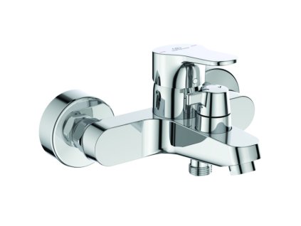 Ideal Standard Cerabase - Vanová baterie nástěnná s keramickým přepínačem, chrom BD594AA