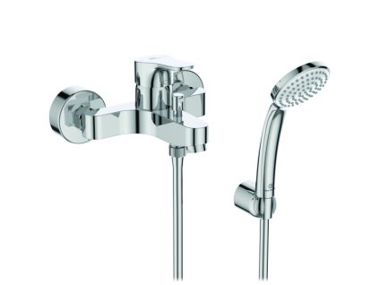 Ideal Standard Cerabase - Vanová baterie nástěnná se sprchovým setem, chrom BD600AA