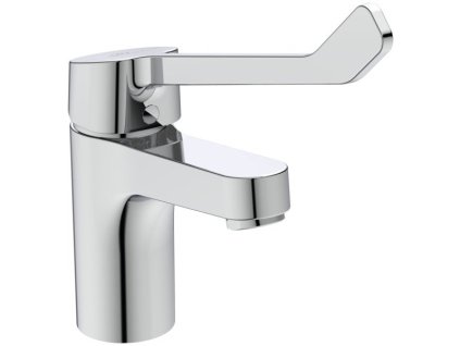 Ideal Standard Cerabase - Umyvadlová baterie s lékařskou pákou as kovovou odtokovou garniturou, chrom BD061AA