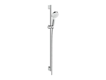 Hansgrohe Crometta sprchová sada Vario EcoSmart se sprchovou tyčí 90 cm, bílá/chrom 26538400