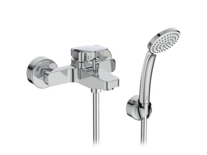 Ideal Standard Ceraplan - Vanová baterie nástěnná se sprchovým setem, chrom BD258AA