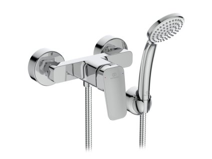 Ideal Standard Ceraplan - Sprchová baterie nástěnná se sprchovým setem, chrom BD251AA