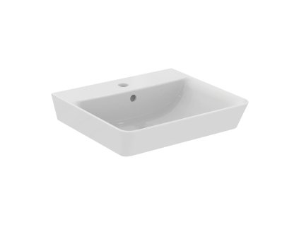 Ideal Standard Connect Air - Umyvadlo CUBE 500x450 mm, s přepadem, bílá E030101