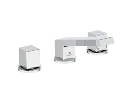 Ideal Standard Extra - Umyvadlová 3-otvorová baterie s odtokovou garniturou, chrom BD508AA