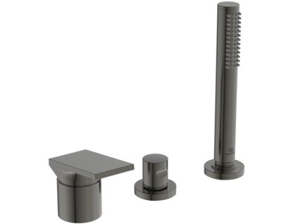 Ideal Standard Extra - Vanová baterie 3-otvorová, magnetově šedá BD517A5